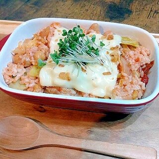 簡単 チーズ トマトリゾット ♪